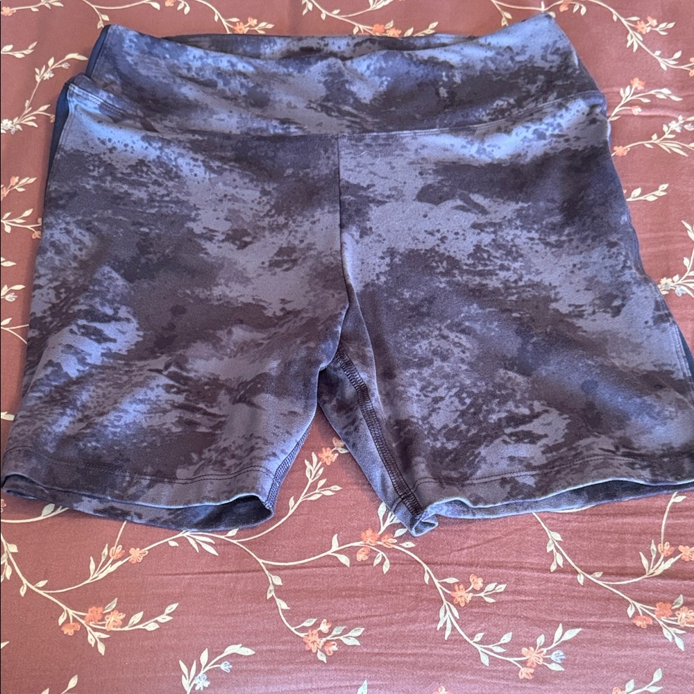 Victoria's Secret Blue and White activewear shorts